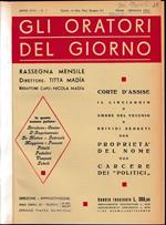 Gli oratori del giorno. Rassegna mensile: 12 fascicoli del 1954