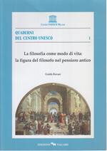 La filosofia come modo di vita: la figura del filosofo nel pensiero antico