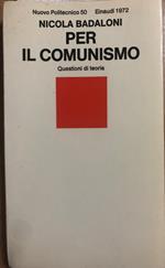 Per il comunismo