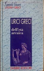 Lirici greci dell'età arcaica