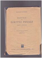 Manuale di diritto penale Parte Speciale II