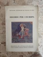 Discorsi per l'Europa