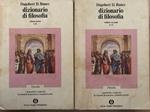 Dizionario di filosofia. Volume primo A-K Volume secondo L-Z