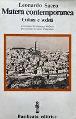 Matera contemporanea. Cultura e società