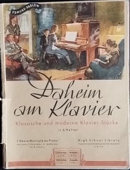 Daheim am Klavier - copertina