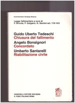 Della Cessazione della Procedura Fallimentare della Riabilitazione Civile Art. 118-145