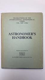 Astronomer's handbook
