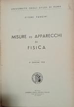 Misure ed apparecchi di fisica