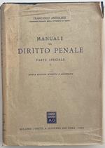 Manuale di diritto penale I Parte speciale