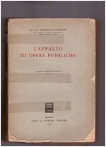 L' appalto di opere pubbliche