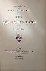 Les soeurs Rondoli. Le baiser