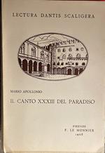 Il Canto XXXIII del paradiso