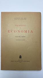 Principi di economia. 3 volumi
