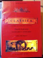 CLASSICA fasti navali Libro XII Tomo I