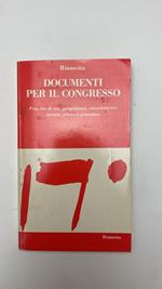 Documenti per il congresso