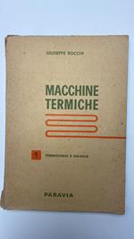 Macchine termiche. Vol. 1