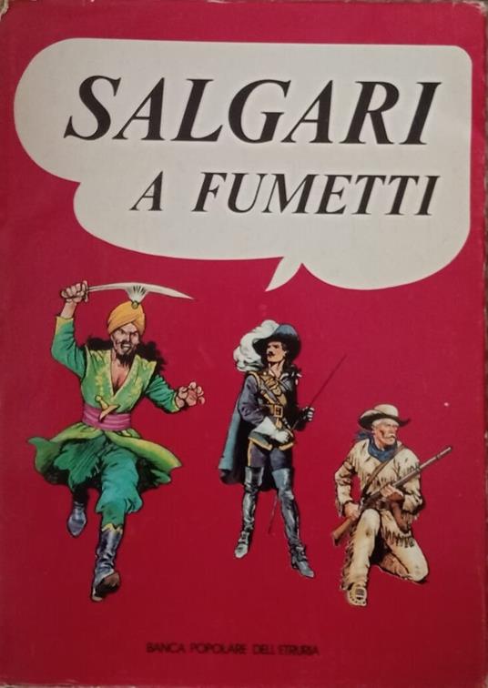 Salgari a fumetti - copertina