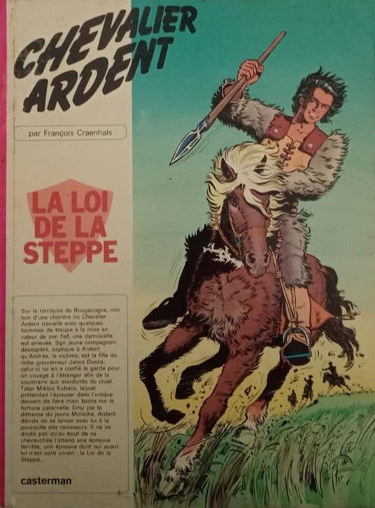 Chevalier Ardent : La Loi De La Steppe - copertina