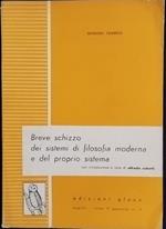 Breve schizzo dei sistemi di filosofia moderna e del proprio sistema