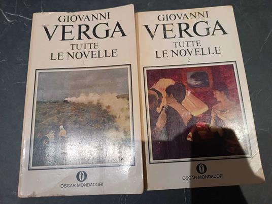 tutte le novelle - Giovanni Verga - copertina