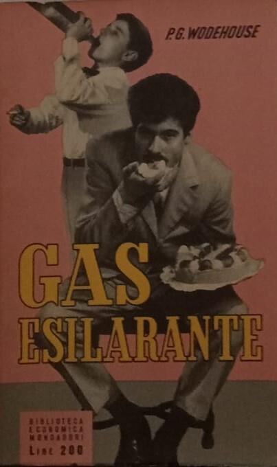 Gas esilarante - Pelham G. Wodehouse - copertina