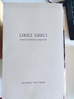 Lirici greci