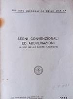 Segni convenzionali ed abbreviazioni in uso nelle carte nautiche