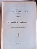 Manuale dell'allievo PARTE XIV Manovra e Cinematica