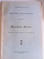 Manuale dell'allievo PARTE XII Macchine Marine