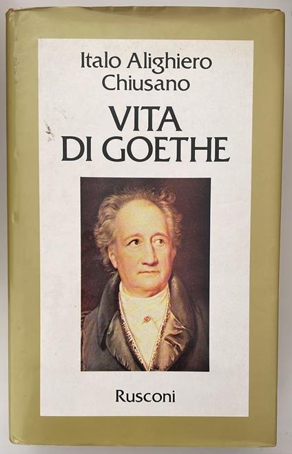 Vita di Goethe - copertina