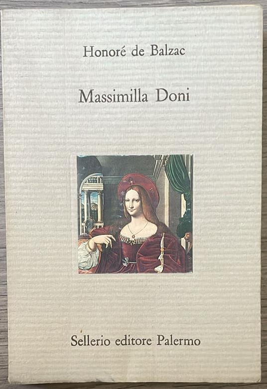 Massimilla Doni - Honoré de Balzac - copertina