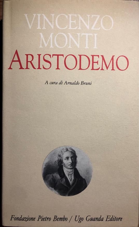 Aristodemo - Vincenzo Monti - copertina