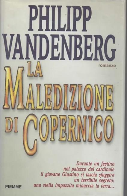 La maledizione di Copernico - Philipp Vandenberg - copertina