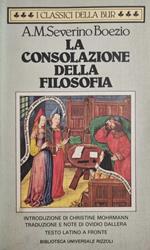 La consolazione della filosofia. Testo latino a fronte