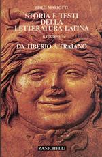 Storia e testi della letteratura latina.Da Tiberio a Traiano