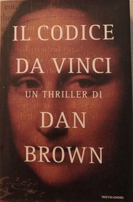 Il Codice da Vinci - Dan Brown - copertina