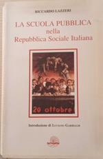 La scuola pubblica nella Repubblica Sociale Italiana