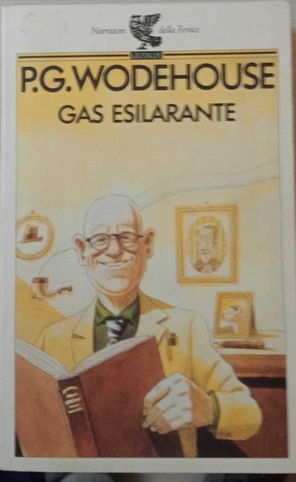 Gas esilarante - Pelham G. Wodehouse - copertina