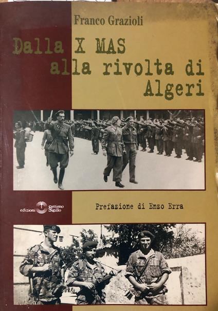 Dalla X Mas alla rivolta di Algeri - copertina