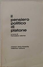 Il pensiero politico di Platone