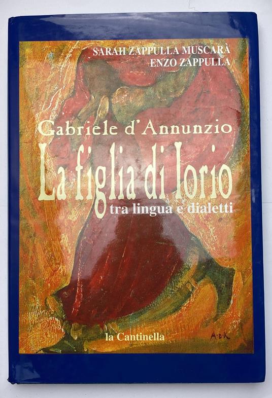 Gabriele D'Annunzio La figlia di Iorio - copertina