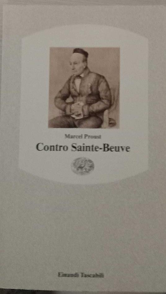 Contro Sainte-Beuve - Marcel Proust - copertina