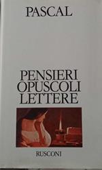 Pensieri opuscoli lettere