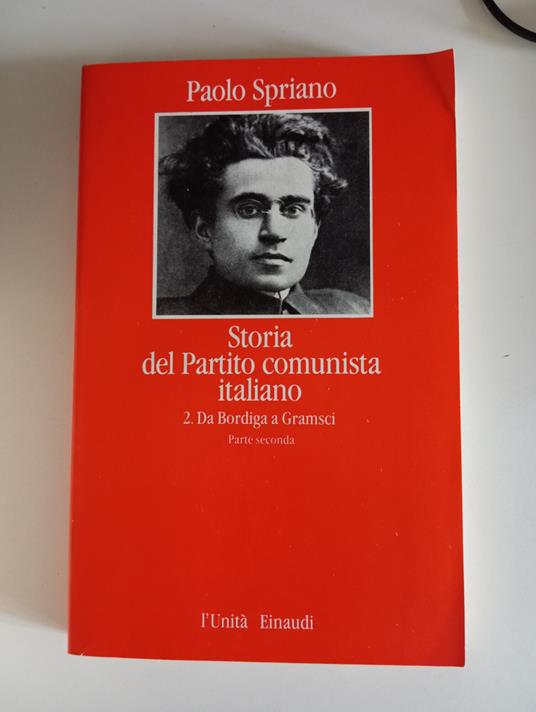 Storia del Partito comunista italiano Vol. 2 - Paolo Spriano - copertina