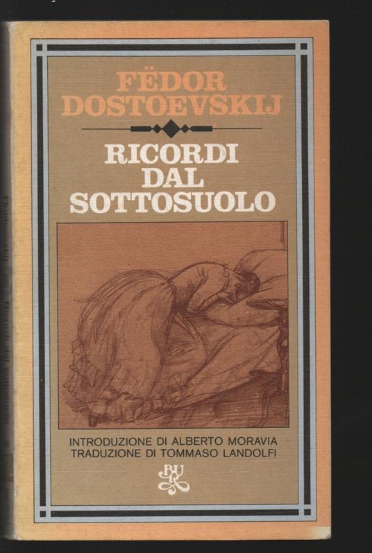 Ricordi dal sottosuolo - copertina