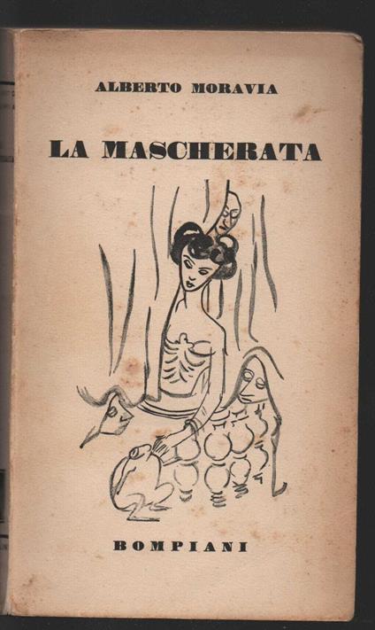 La mascherata - Alberto Moravia - copertina