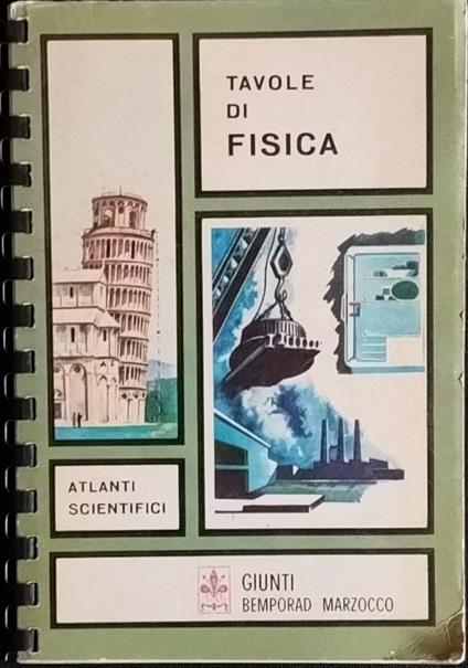 Tavole di fisica. Atlanti scientifici - copertina