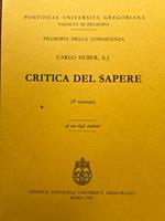 Critica del sapere