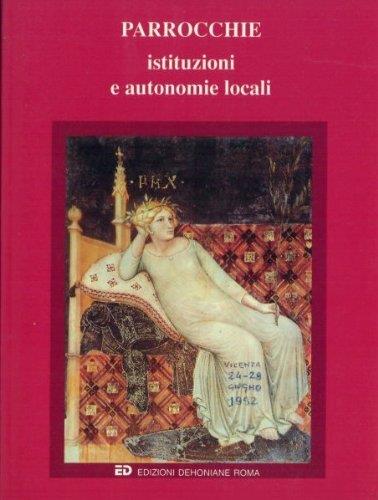 Parrocchie. Istituzioni e autonomie locali - copertina