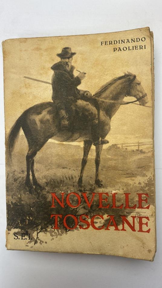 Novelle toscane - Ferdinando Paolieri - copertina